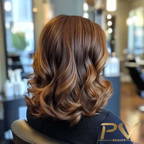 fotos de cabelo morena iluminada para se inspirar