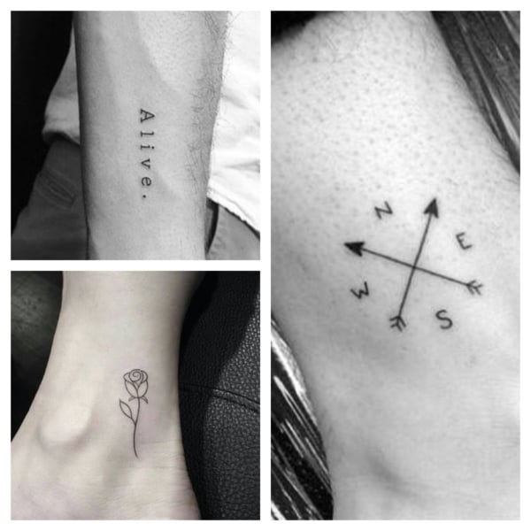 tatuagem fineline vs minimalista qual escolher