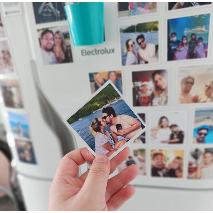 ímã polaroid geladeira
