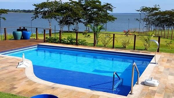 ideias criativas para fotos em piscina