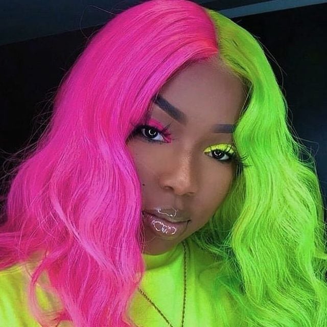 fotos de cabelos coloridos