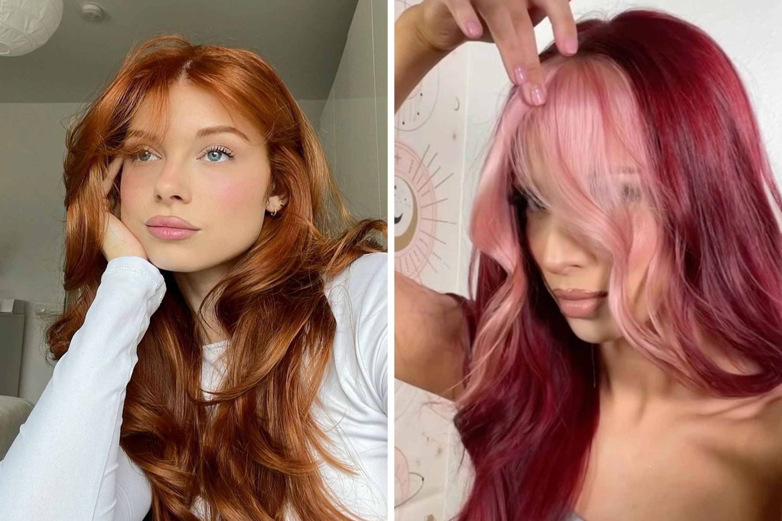 fotos de cabelos coloridos