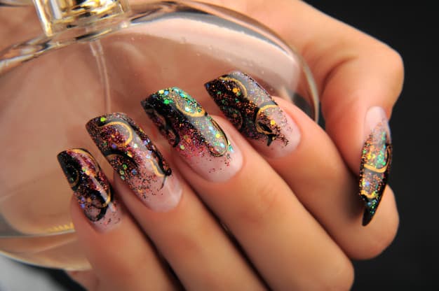 unhas postiças decoradas vs unhas de gel qual a diferença