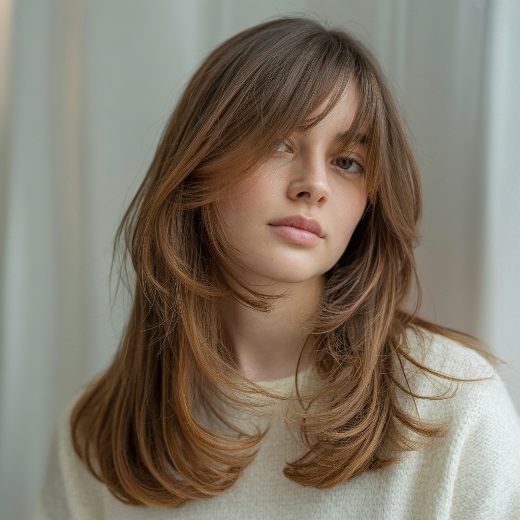 Franja Cabelo Longo Liso