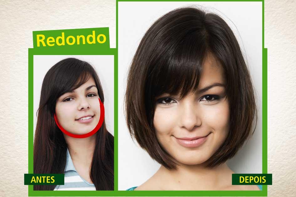 Franjas Desfiadas vs. Retas: Qual a Melhor para Rosto Redondo?