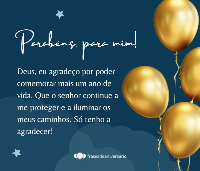 agradecimento aniversário para família