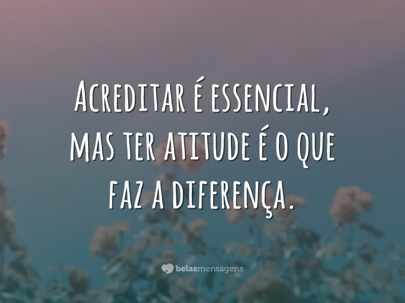 atitude positiva frases