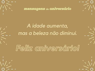 parabéns curto