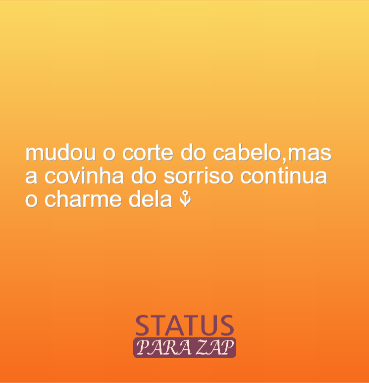 frases de cabelo cortado