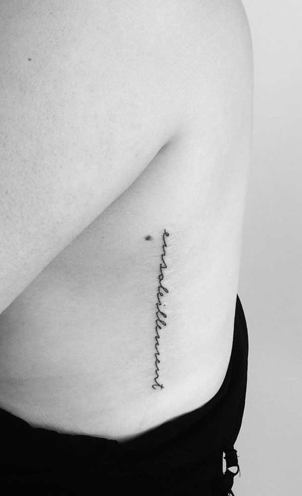 Frases Para Tatuagem Na Costela