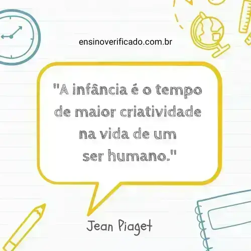 citações educação infantil