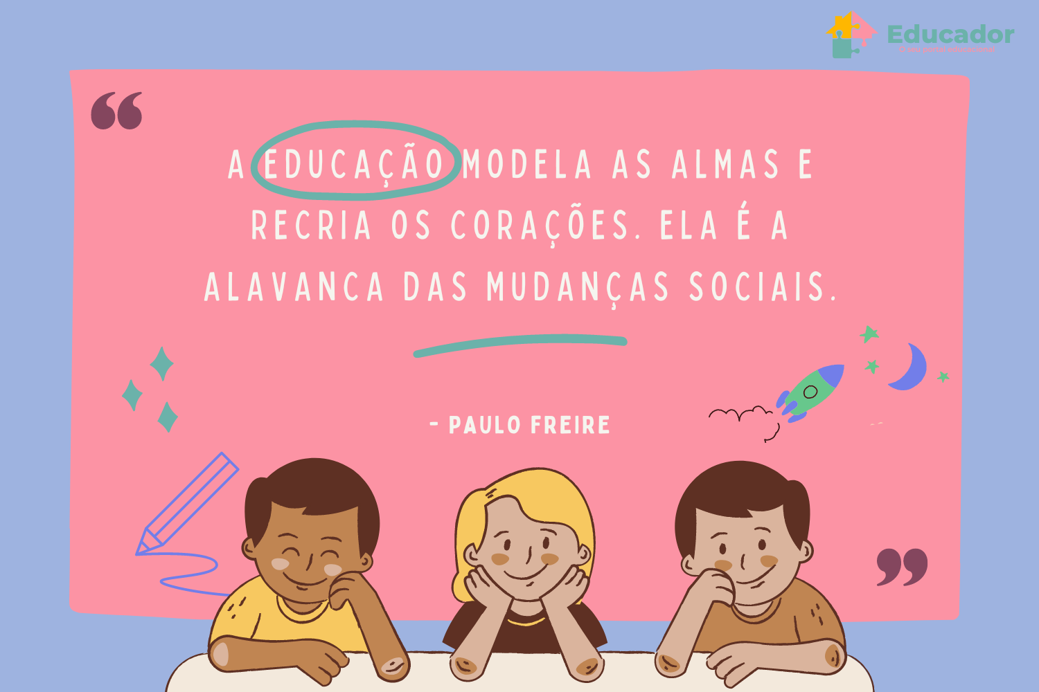 educação infantil frases inspiradoras