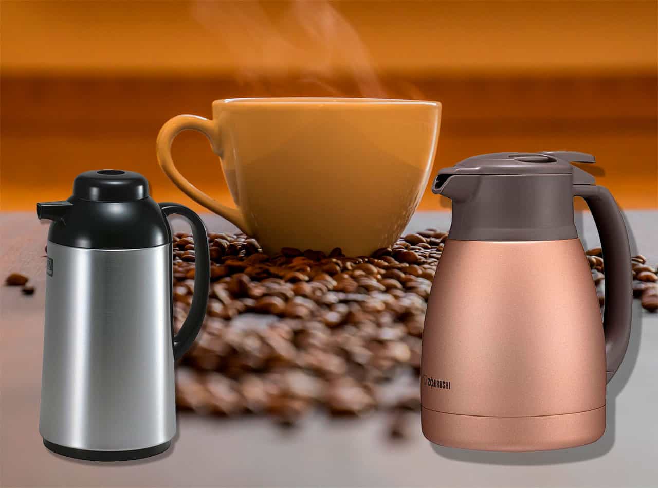 melhor garrafa térmica para café