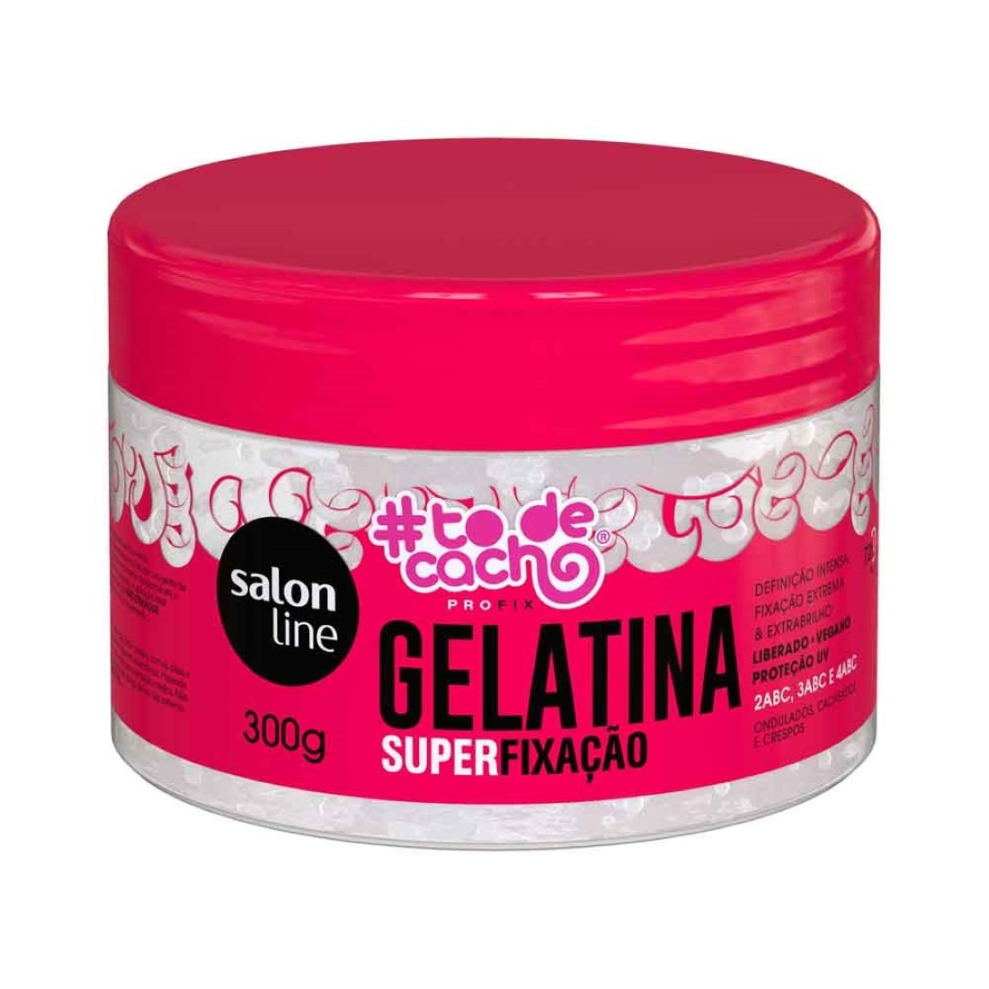 gelatina para cabelo liso