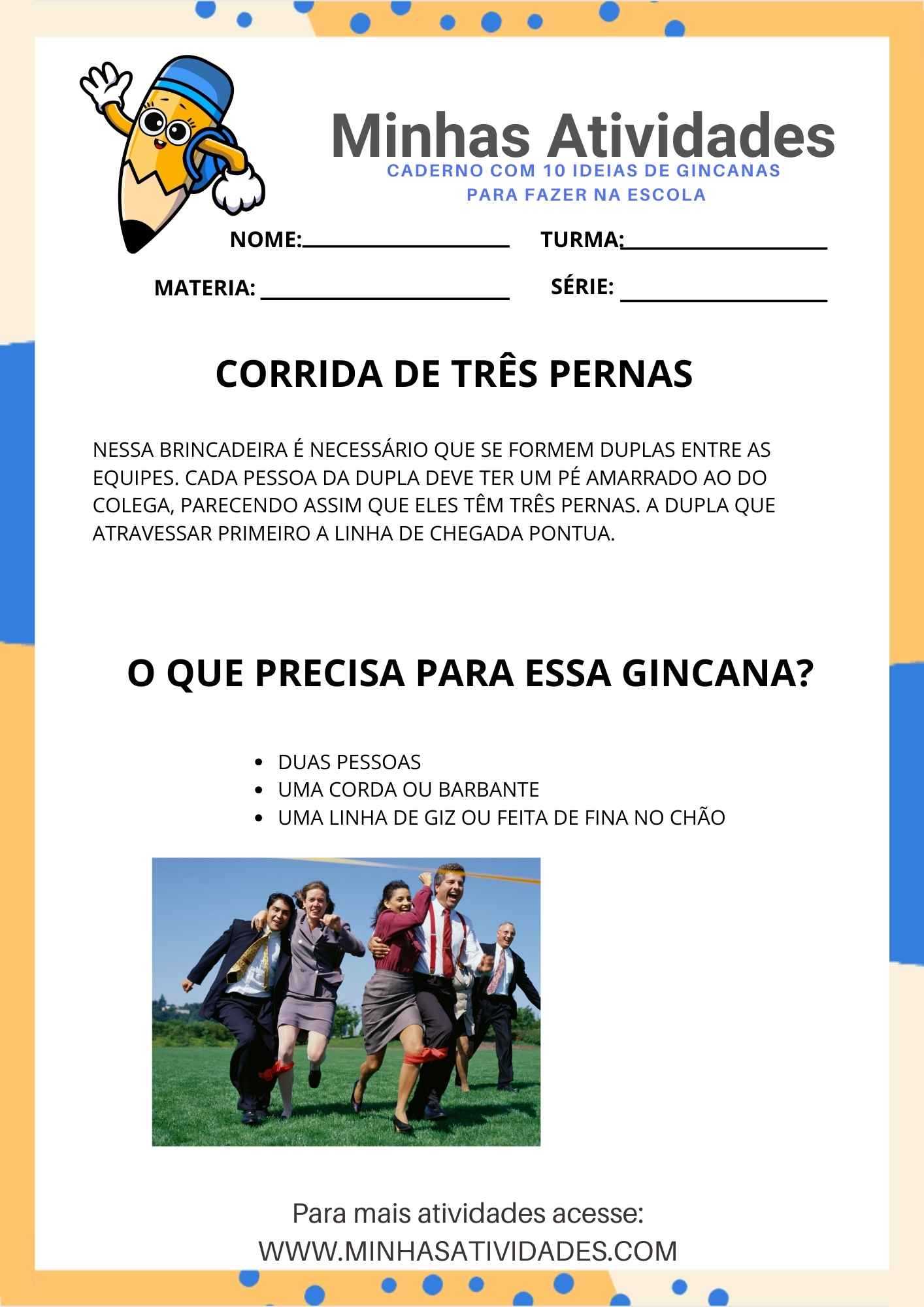 Gincanas Para Criançinhas