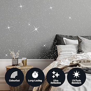glitter para tinta de parede dourado