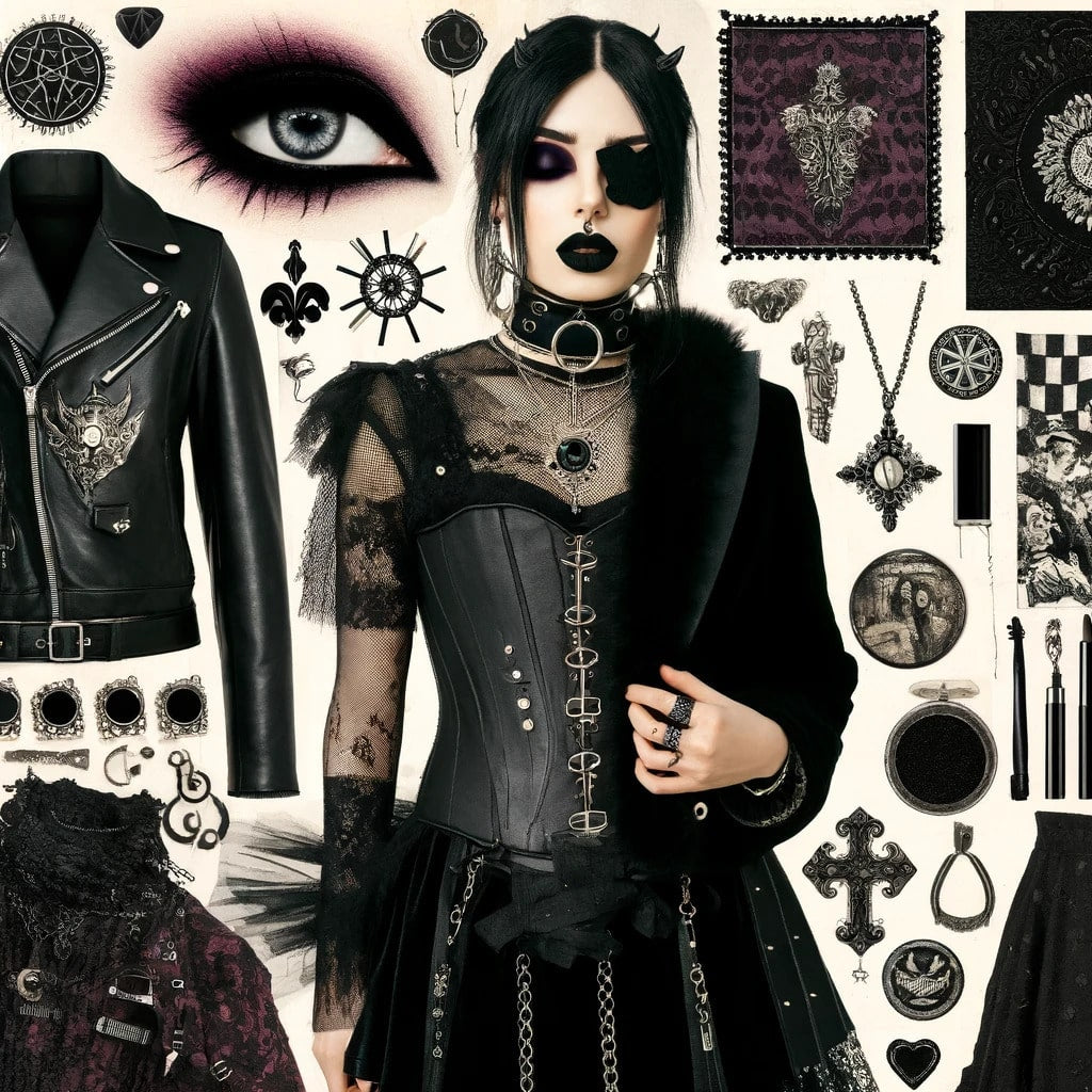 5 ideias de títulos:
1. A Evolução do Estilo Gótico: Da Arquitetura Medieval à Subcultura Moderna
2. Desvendando a Estética Gótica: Moda