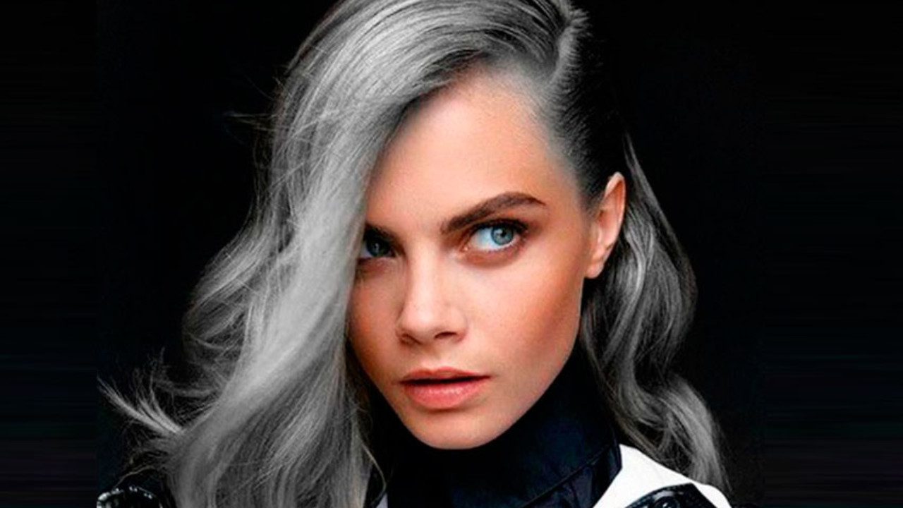 Descoloração e Tonalização: O Segredo para um Granny Hair Curto Perfeito