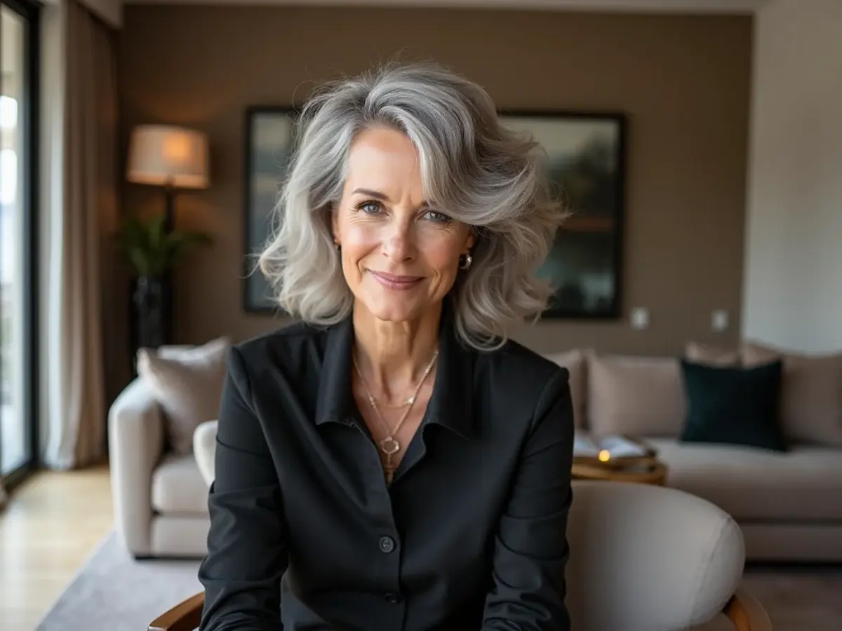 Inspirações de Granny Hair Curto para Cada Tipo de Rosto