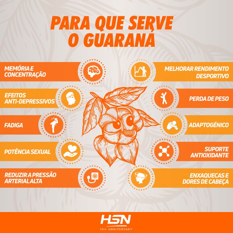 guaraná em pó benefícios