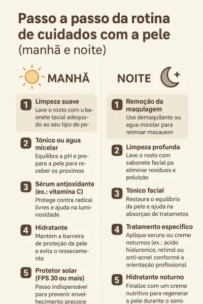 guia completo de cuidados com a pele do rosto