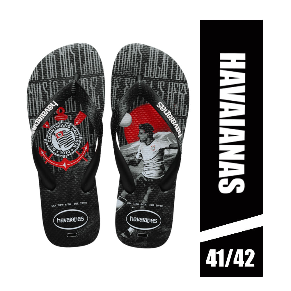 Looks com Havaianas Corinthians