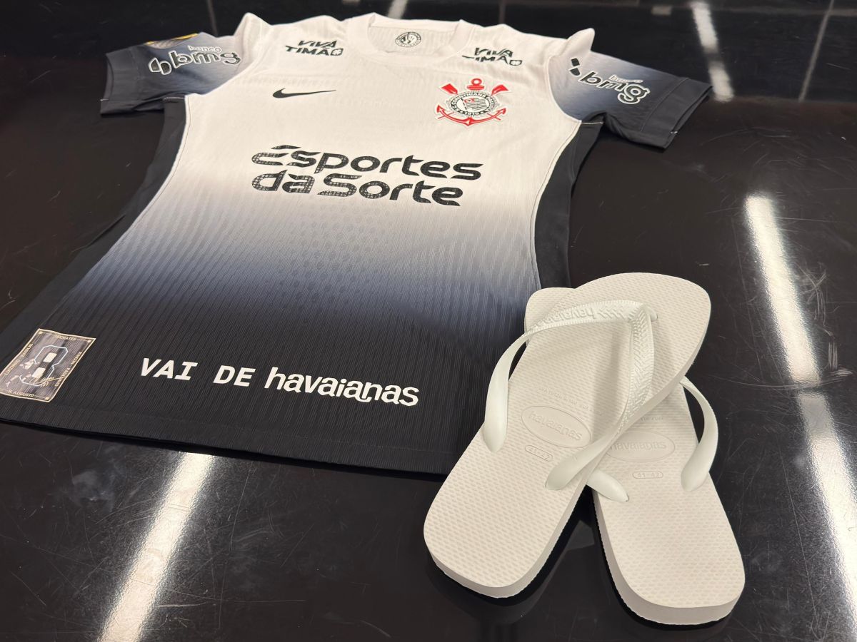 Novidades Havaianas Corinthians 2026