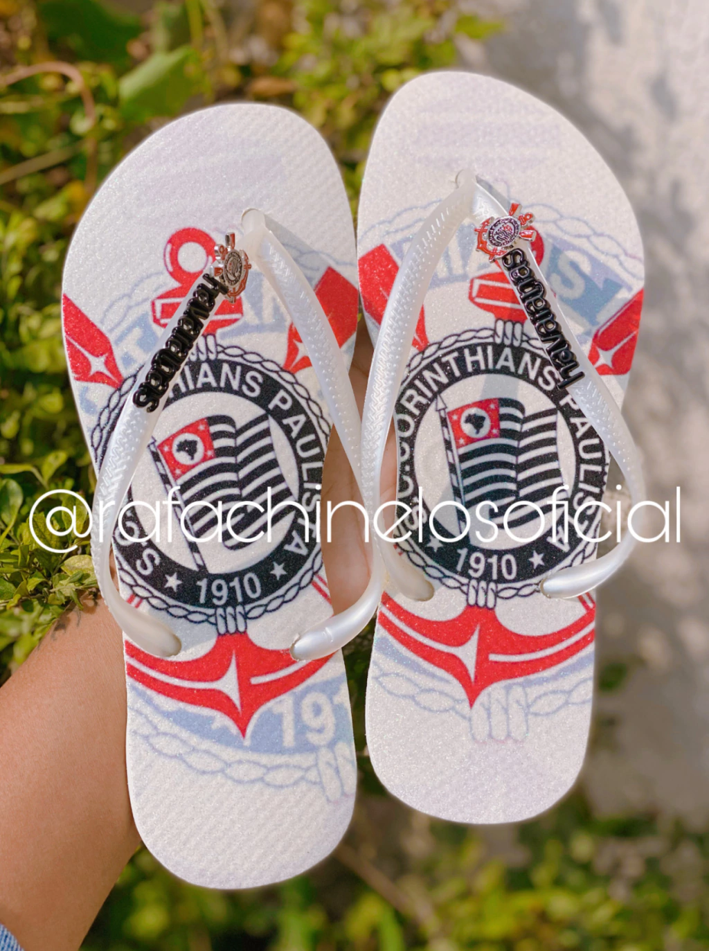 Havaianas personalizadas Corinthians