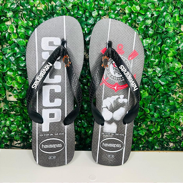 Havaianas femininas Corinthians