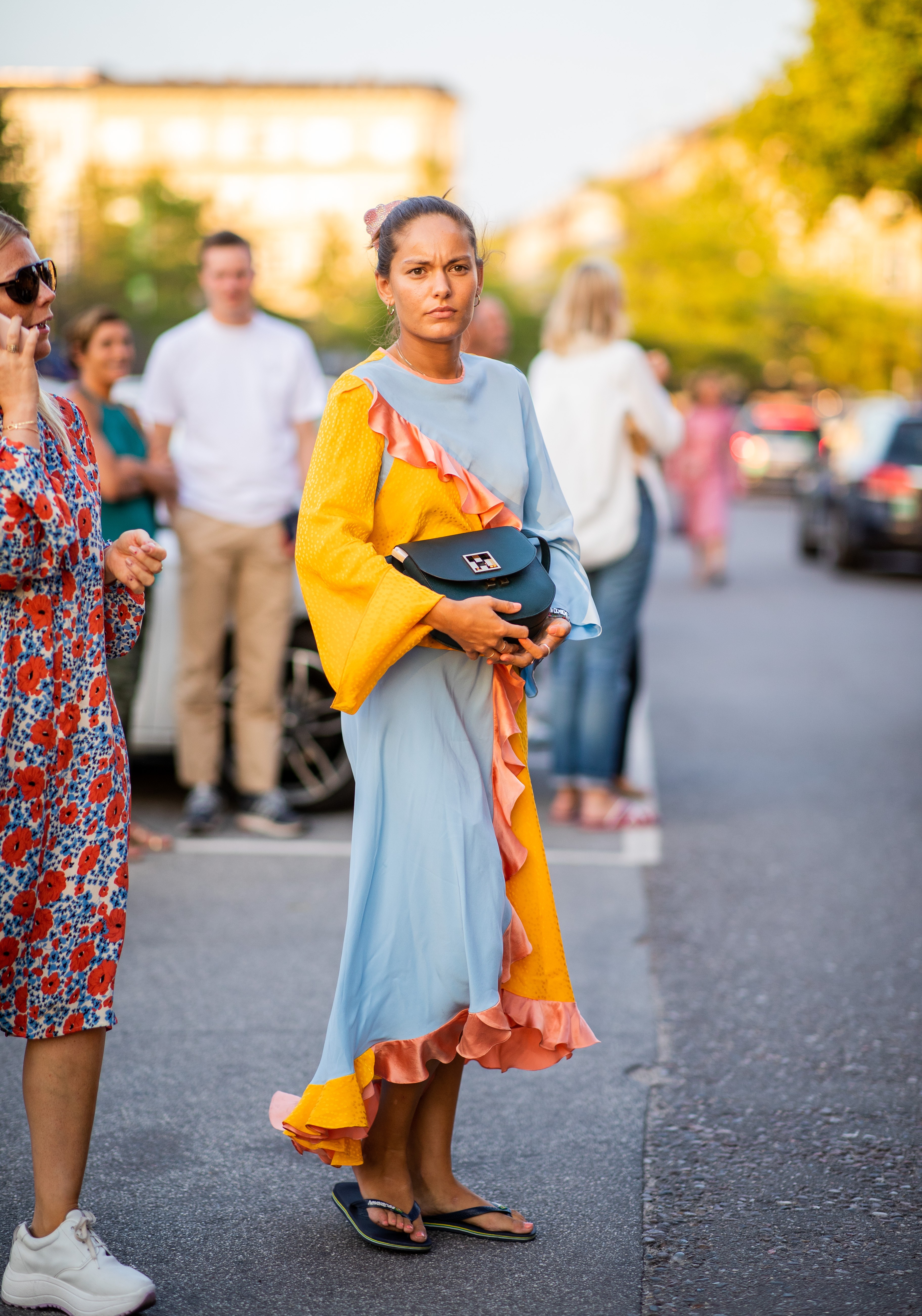 Looks com chinelo plataforma