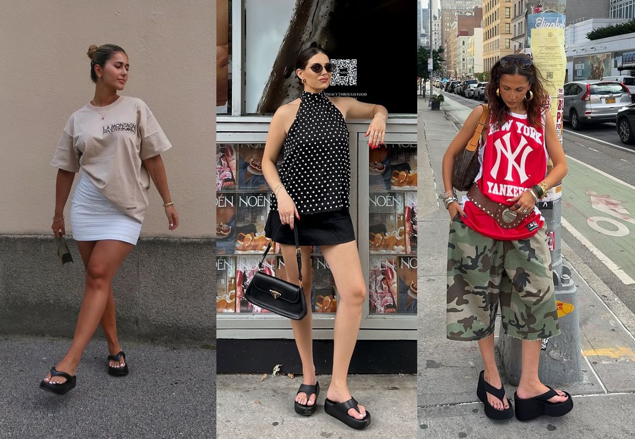 Havaianas plataforma para looks casuais