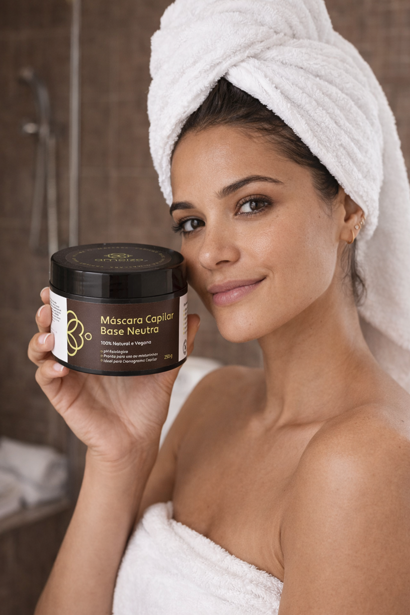 hidratação profunda para cabelos danificados por quimica