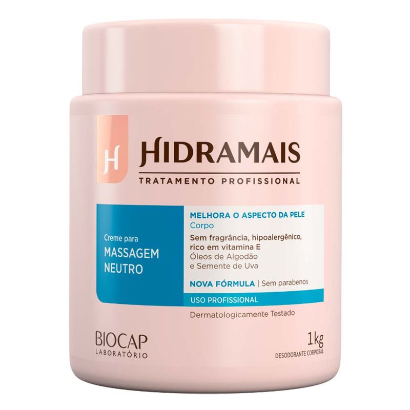 Creme hidratante neutro 1L