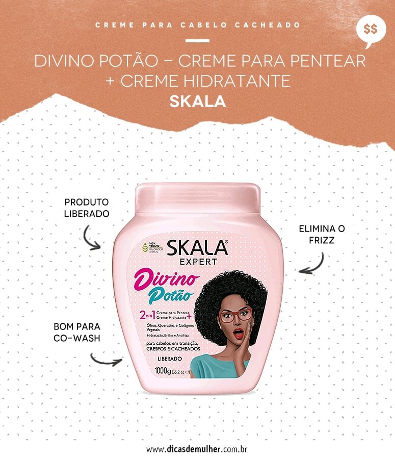 hidratante para cabelo cacheado