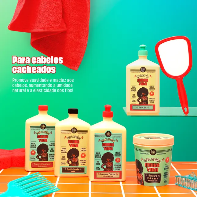 hidratante para cabelo cacheado