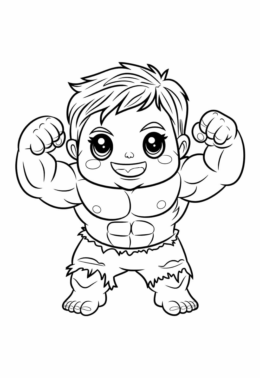 Hulk LEGO para pintar