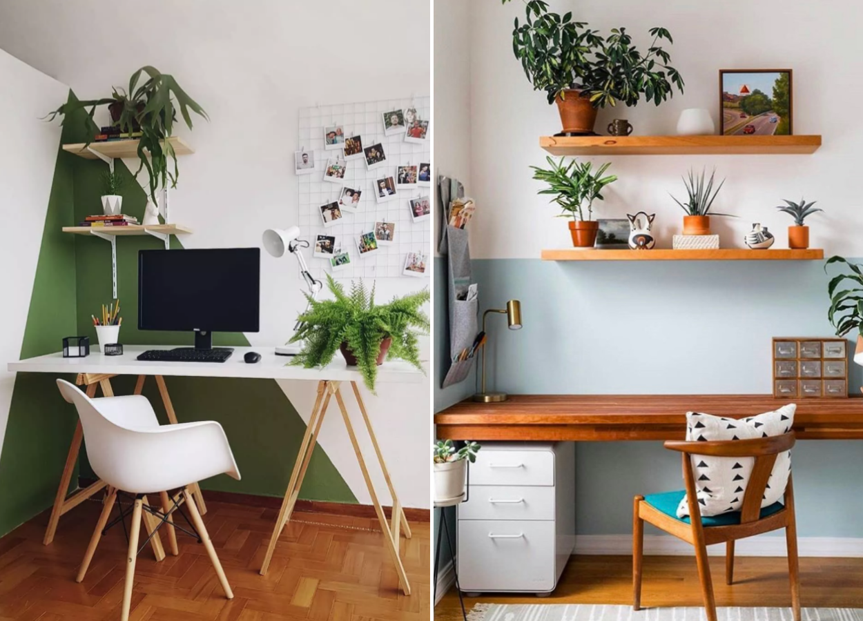 erros comuns ao decorar mesa home office feminina