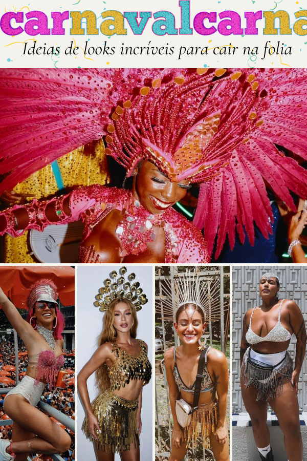 ideia de fantasia de carnaval feminina