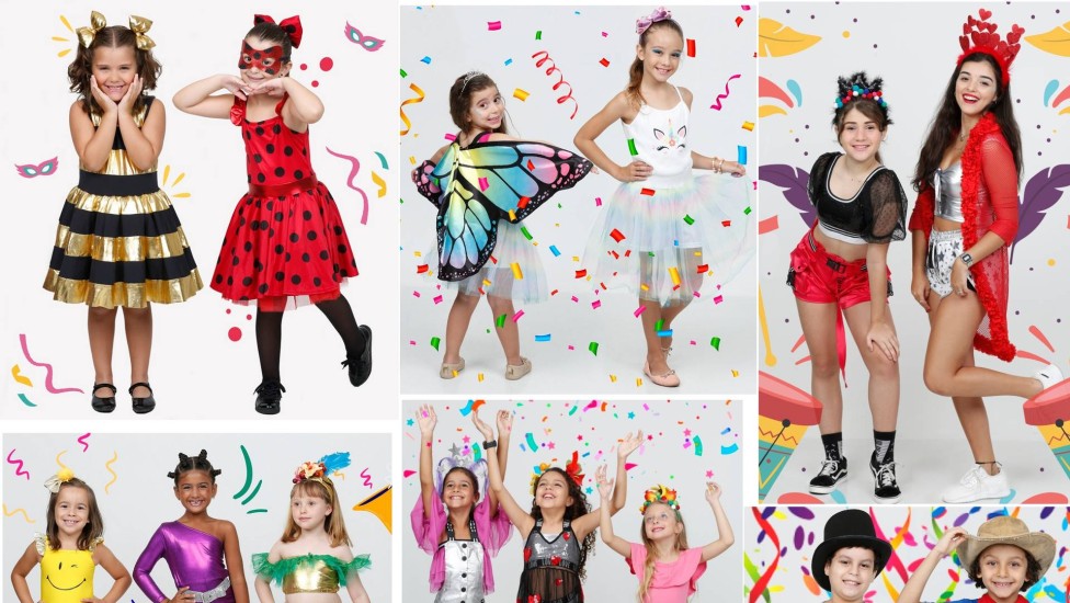 ideia de fantasia infantil carnaval