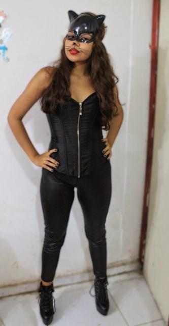 ideia de fantasia mulher gato
