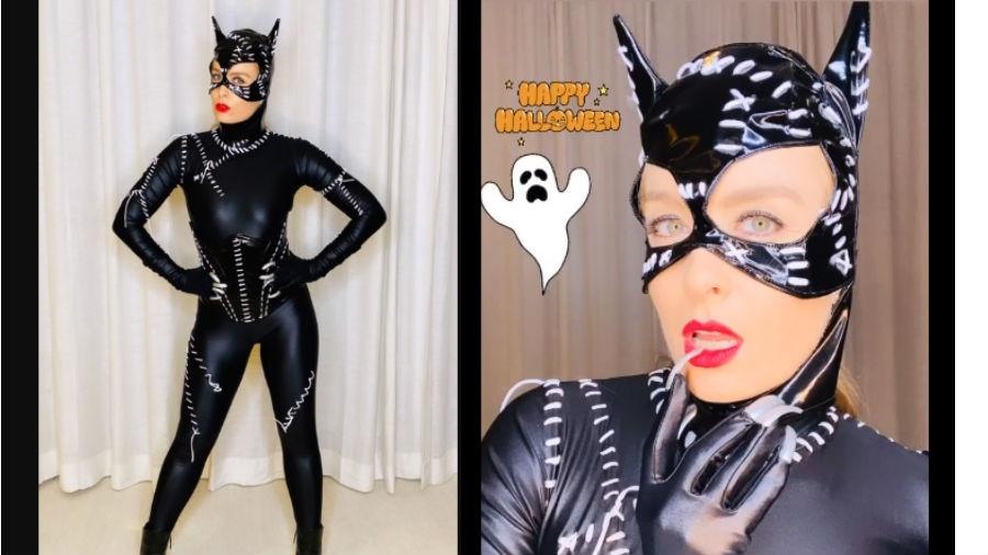 ideia de fantasia mulher gato