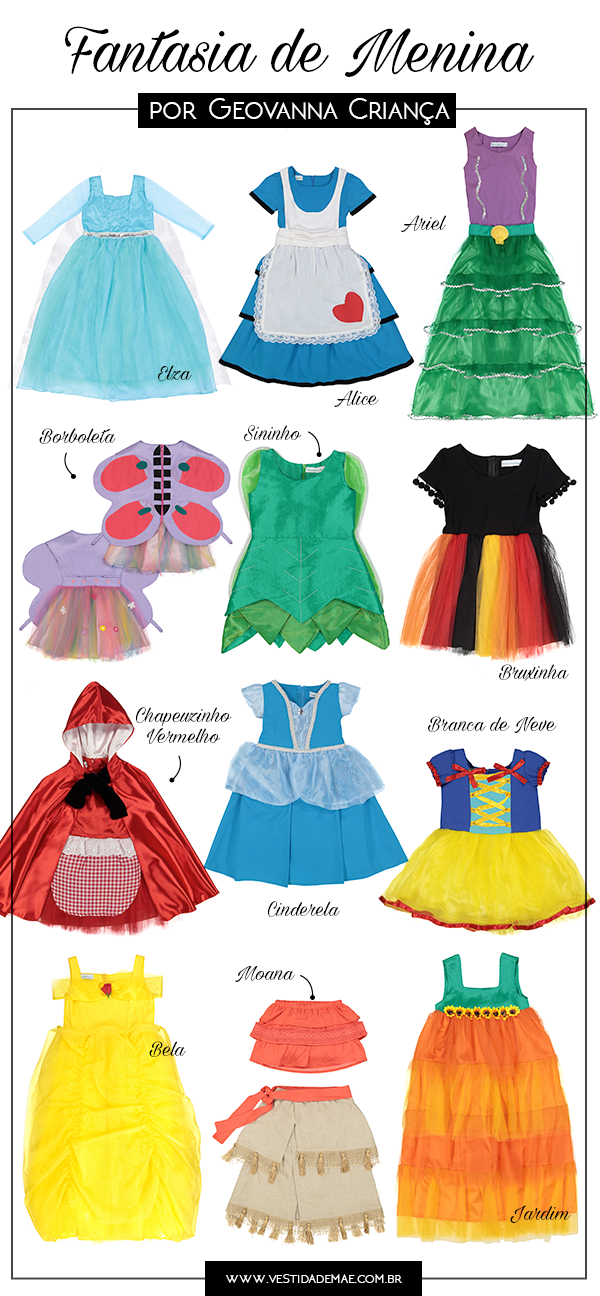 ideia de fantasia para menina de 11 anos
