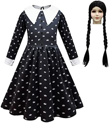 Como Fazer Fantasia de Wandinha Addams em Casa para 11 Anos