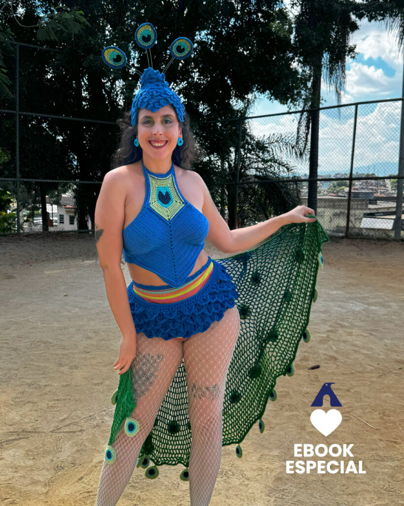 Crochê e Cultura Pop: Descubra os Looks de Carnaval 2026
4. Cupido