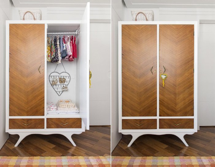 ideia de guarda roupa