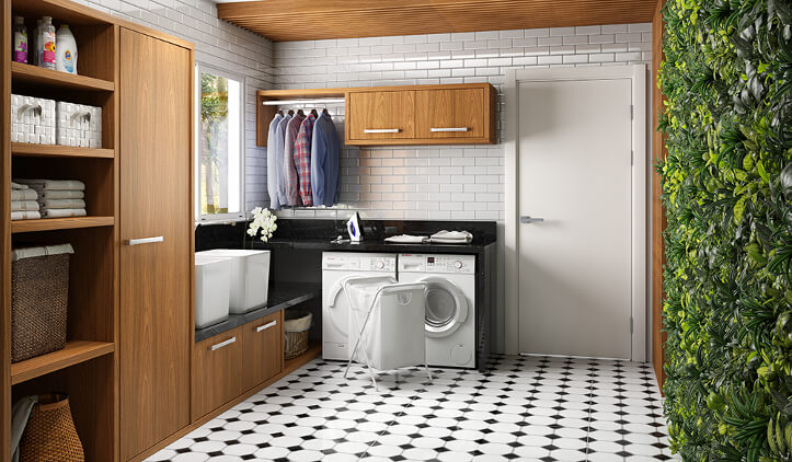 5 Dicas Essenciais para Organizar sua Lavanderia Pequena em 2026
Como a Marcenaria Inteligente Transforma Lavanderias Compactas
Tendências de Cores e Revestimentos para Lavanderias Modernas
Soluções Criativas de Secagem e Armazenamento para Espaços Pequenos
Otimizando a Lavanderia Integrada: Dicas de Design e Funcionalidade