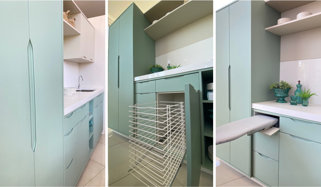 ideia de lavanderia pequena