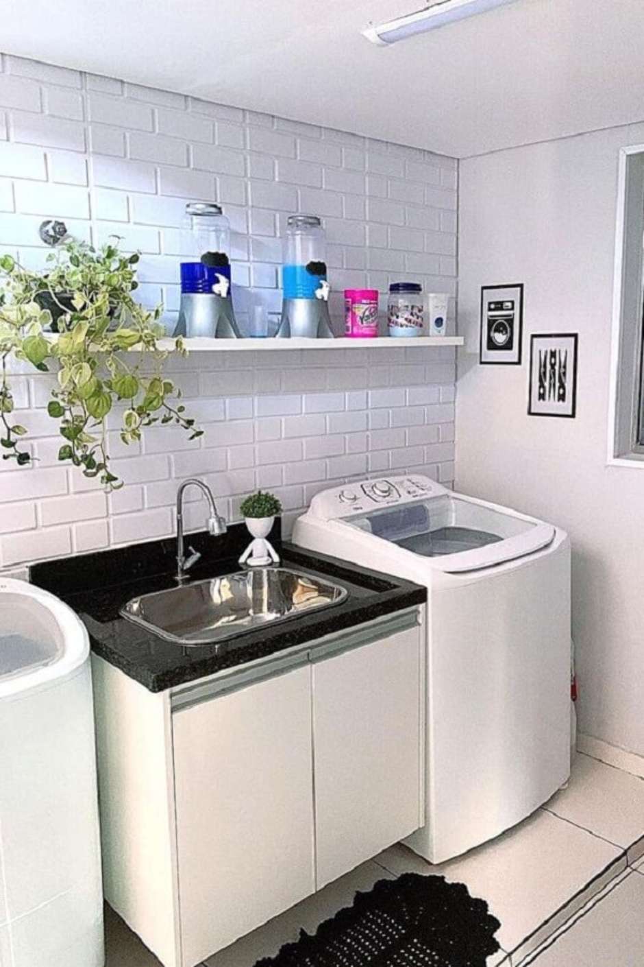 ideia de lavanderia pequena