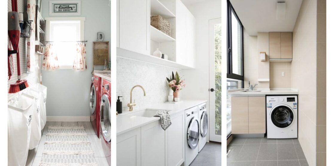 ideia de lavanderia pequena
