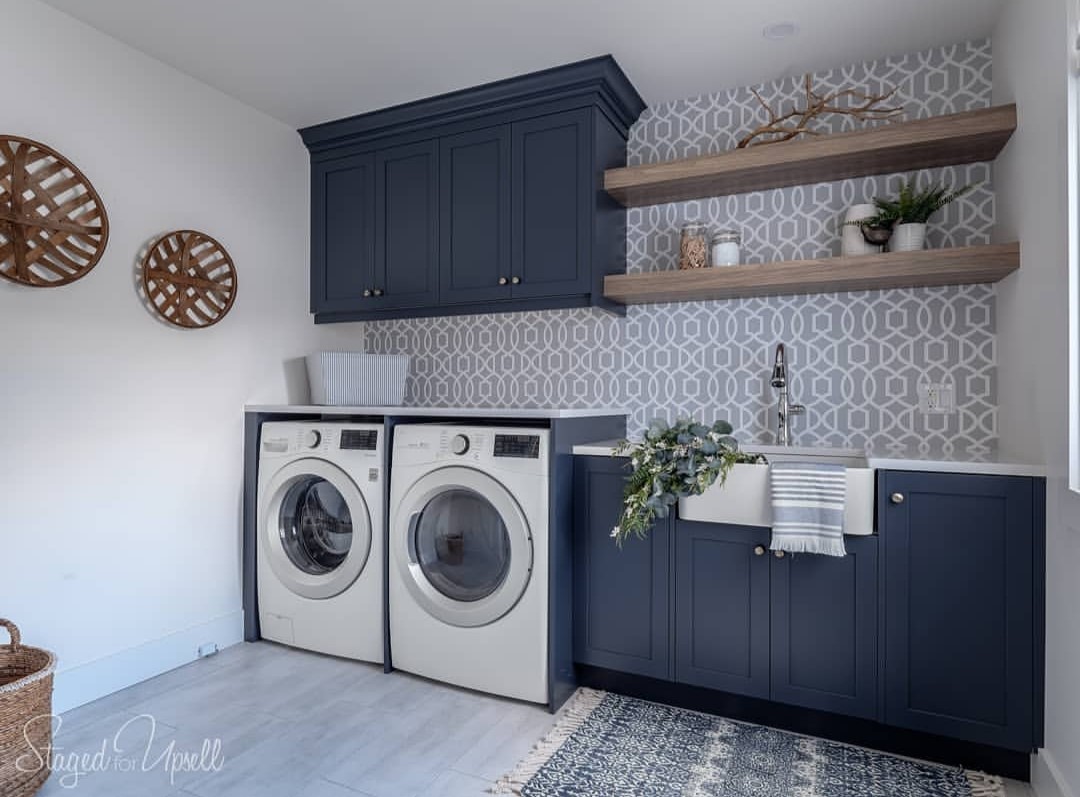 ideia de lavanderia pequena